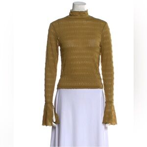 Reformation Turtleneck Long Sleeve Top